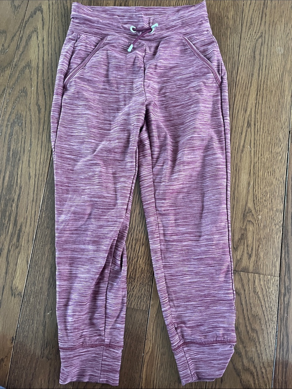 Kids Marled Purple Jogger Sweatpants - all in motion